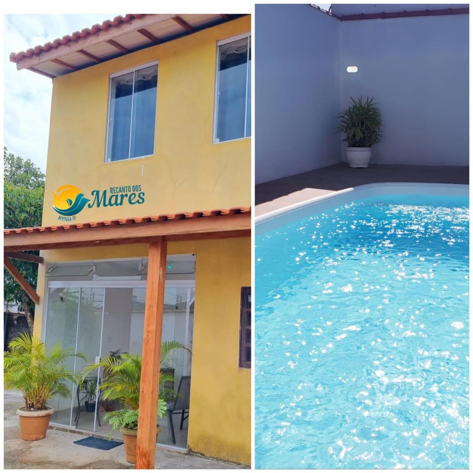 Pousada Recanto Dos Mares-Chales E Suites-Proximo Do Sesc Bertioga-Sp Экстерьер фото